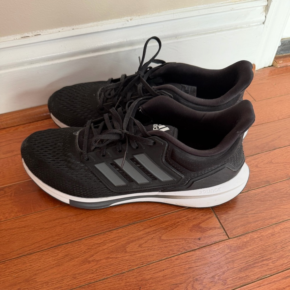 Adidas Men's 10 Black‎ Sneakers
